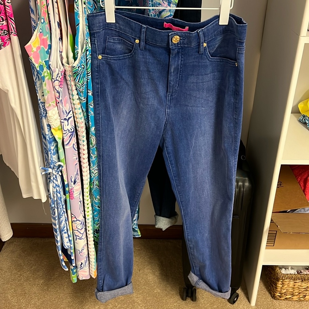 LILLY PULITZER
Eagan High Rise Super Skinny Jean 12